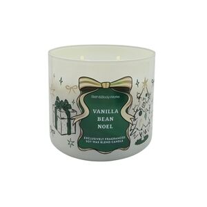 Bath & Body Works Vanilla Bean Noel Candle - 14 Oz